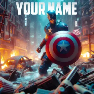 Captain America poster8 HD Image Font Generator