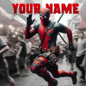 Deadpool poster4 HD Image Font Generator