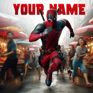 Deadpool poster5 HD Image Font Generator