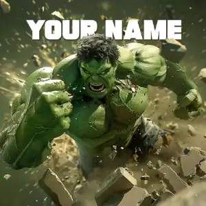 Hulk poster5 HD Image Font Generator