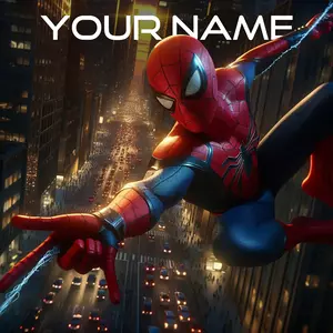 Spider Man HD Poster Generator